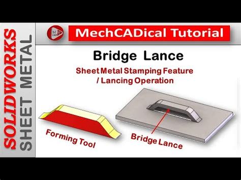 sheet metal bridge lance|wilson lance templates.